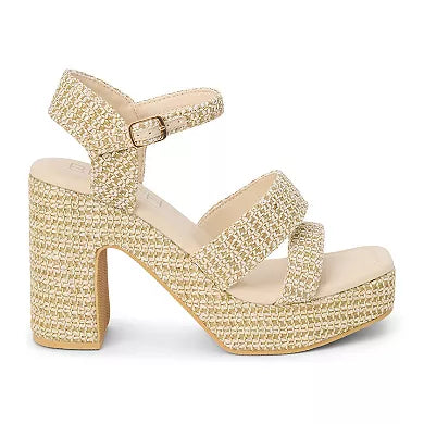 Beach Alessia Beige Women's Sanda