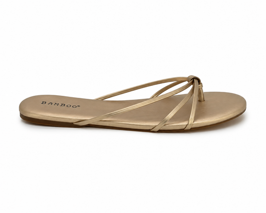 Bamboo Squishy-03 Women's Champagne Sandal