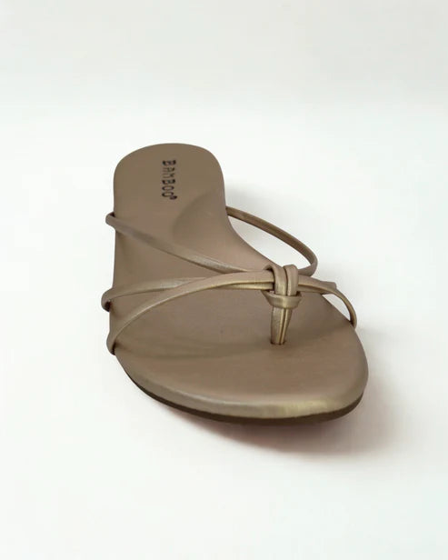 Bamboo Squishy-03 Women's Champagne Sandal