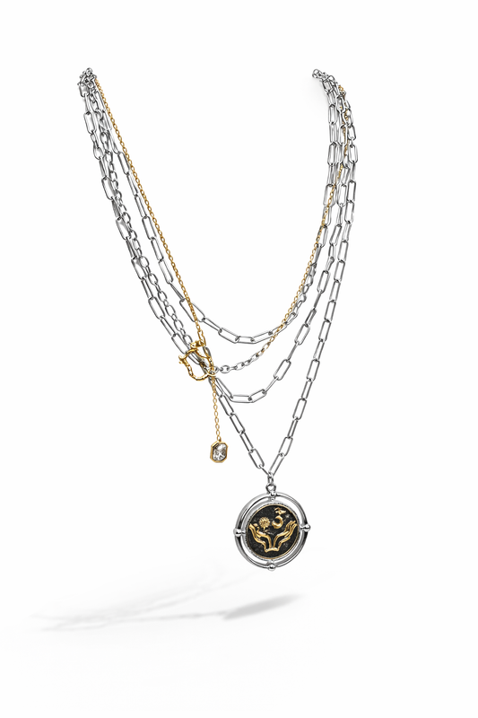 Layered Coin Necklace