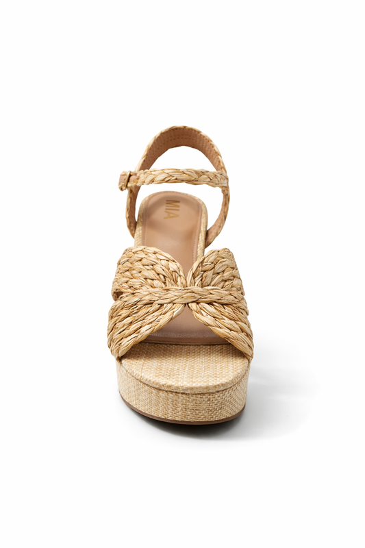 MIA Romani Natural Raffia Women's Sandal
