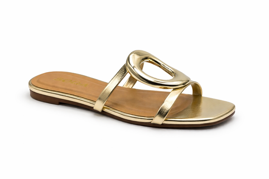 Soda Distant- S Gold Women's Sandal