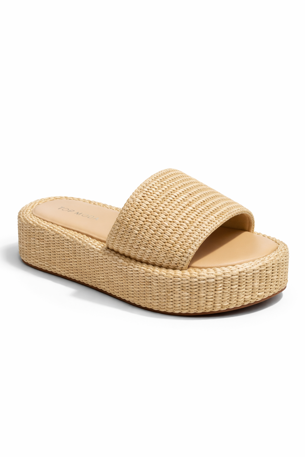Top Moda Raya- 22 Beige Women's Sandal