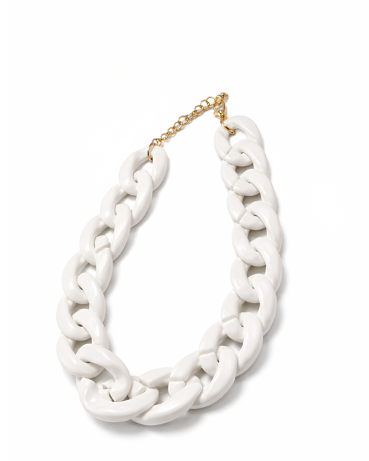 Chunky Acrylic Chain Necklace
