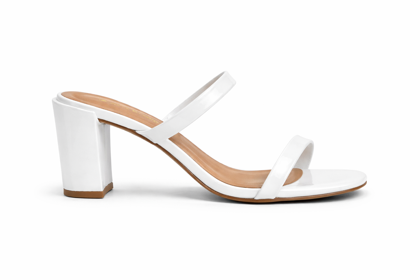 Bamboo Kickback-15 Women's White Heel