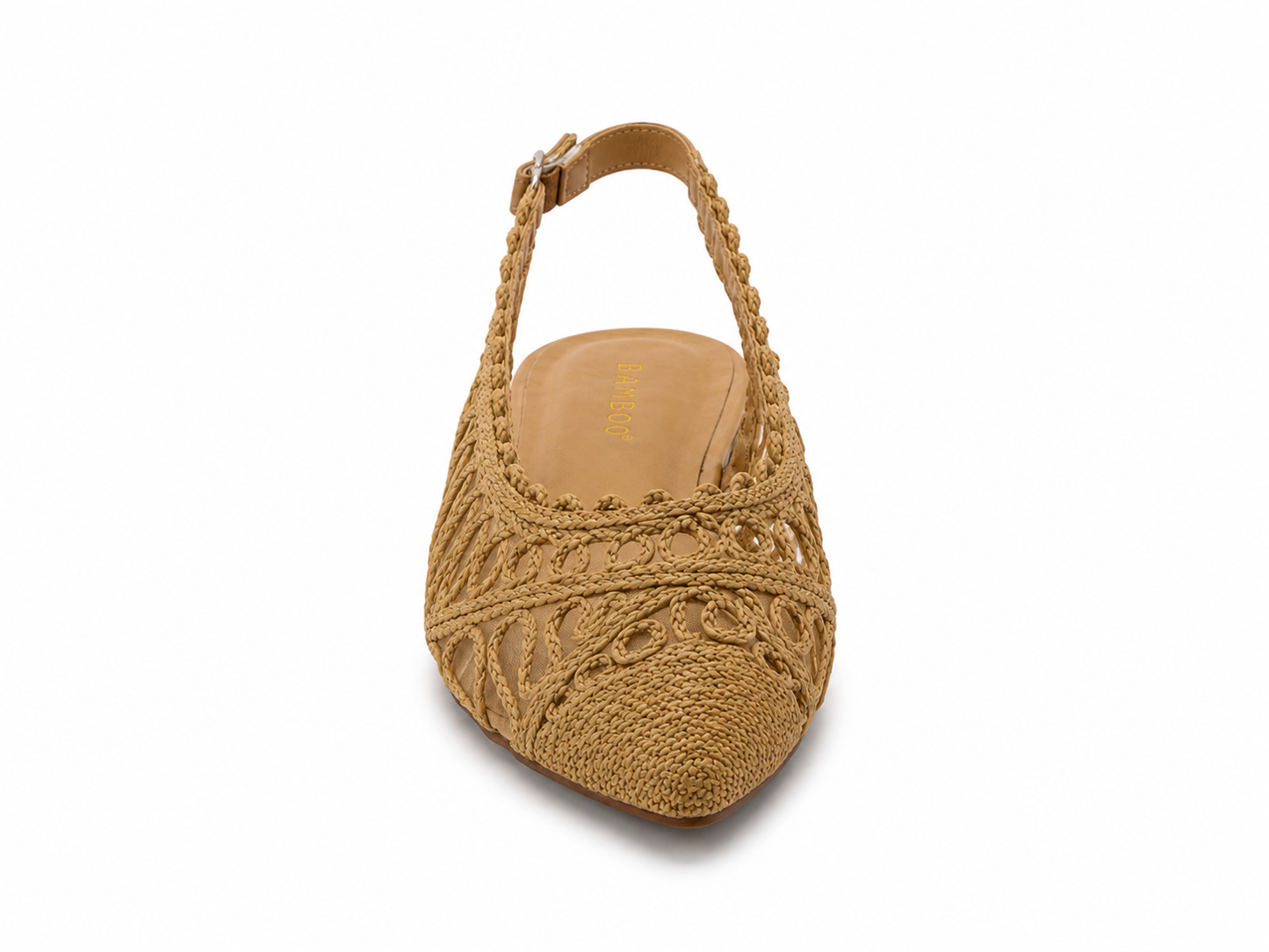 Bamboo Notebook-07 Natural Women's Flat