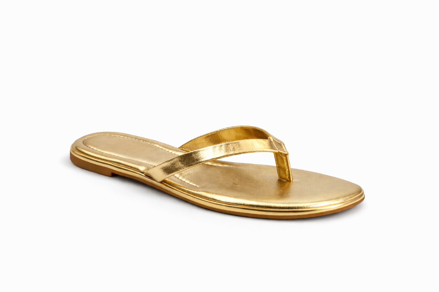 Bamboo Pointer Gold Women's Sandal