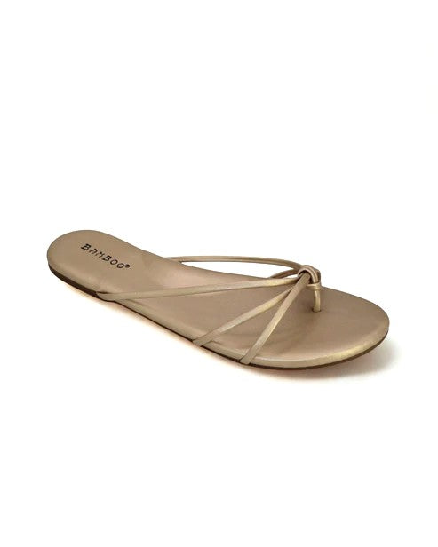 Bamboo Squishy-03 Women's Champagne Sandal