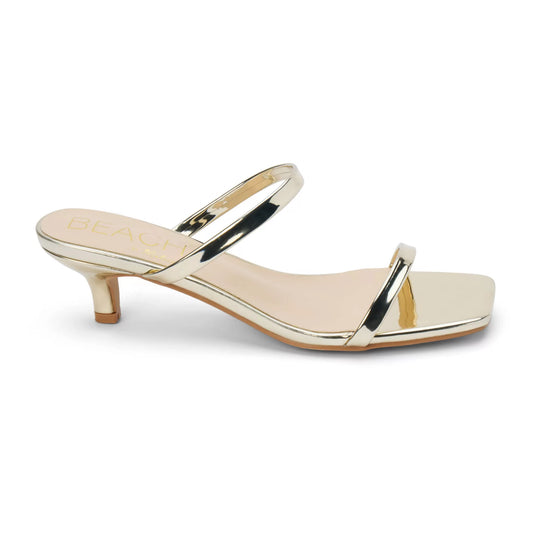 Beach By Matisse Jeanne Gold Women's Heel