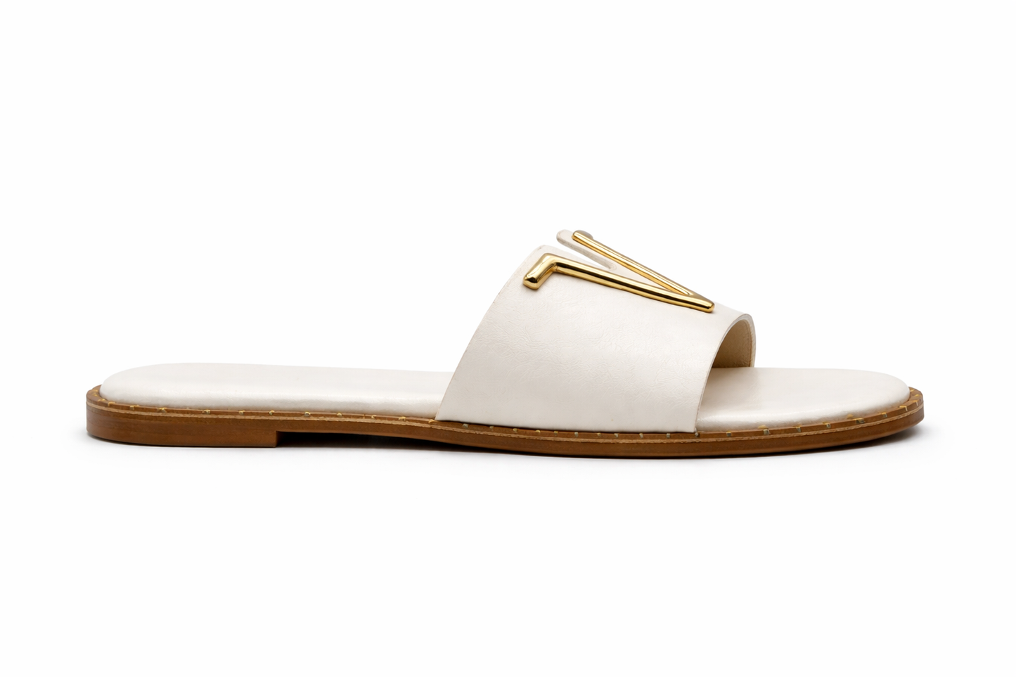 Bamboo Twinkle-81 White Women's Sandal