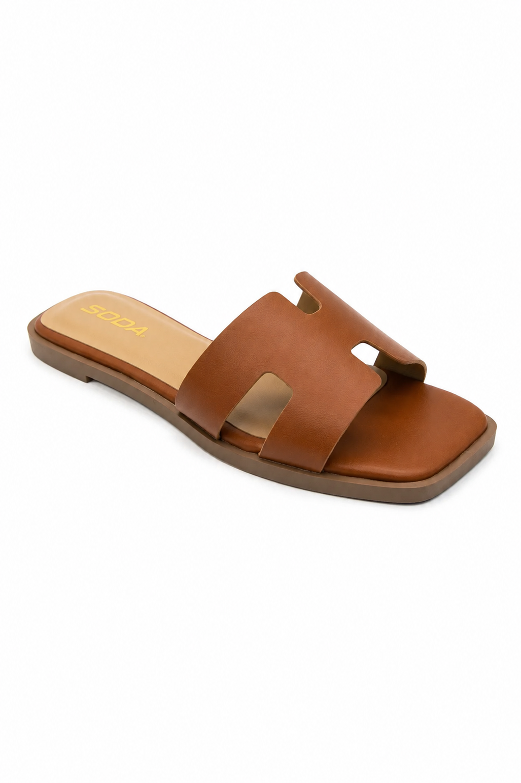 Soda Knit-S Cognac Women's Sandal
