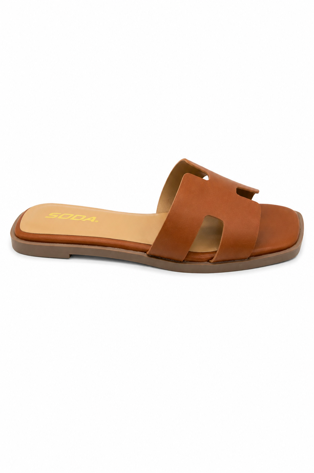 Soda Knit-S Cognac Women's Sandal