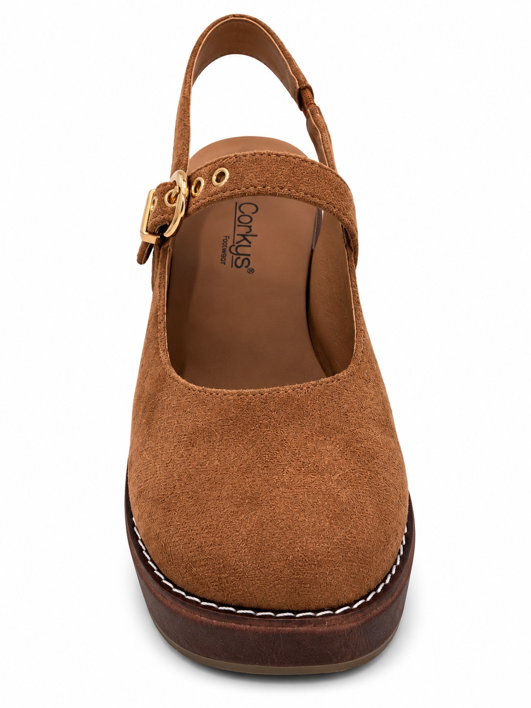 Corkys Pitty Party Women's Chestnut Wedge