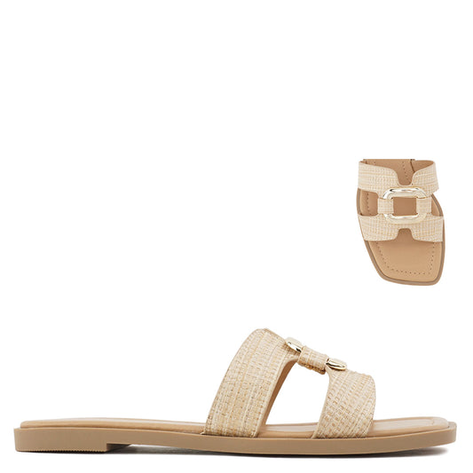 Soda Feng- S Natural Gold Women's Sandal