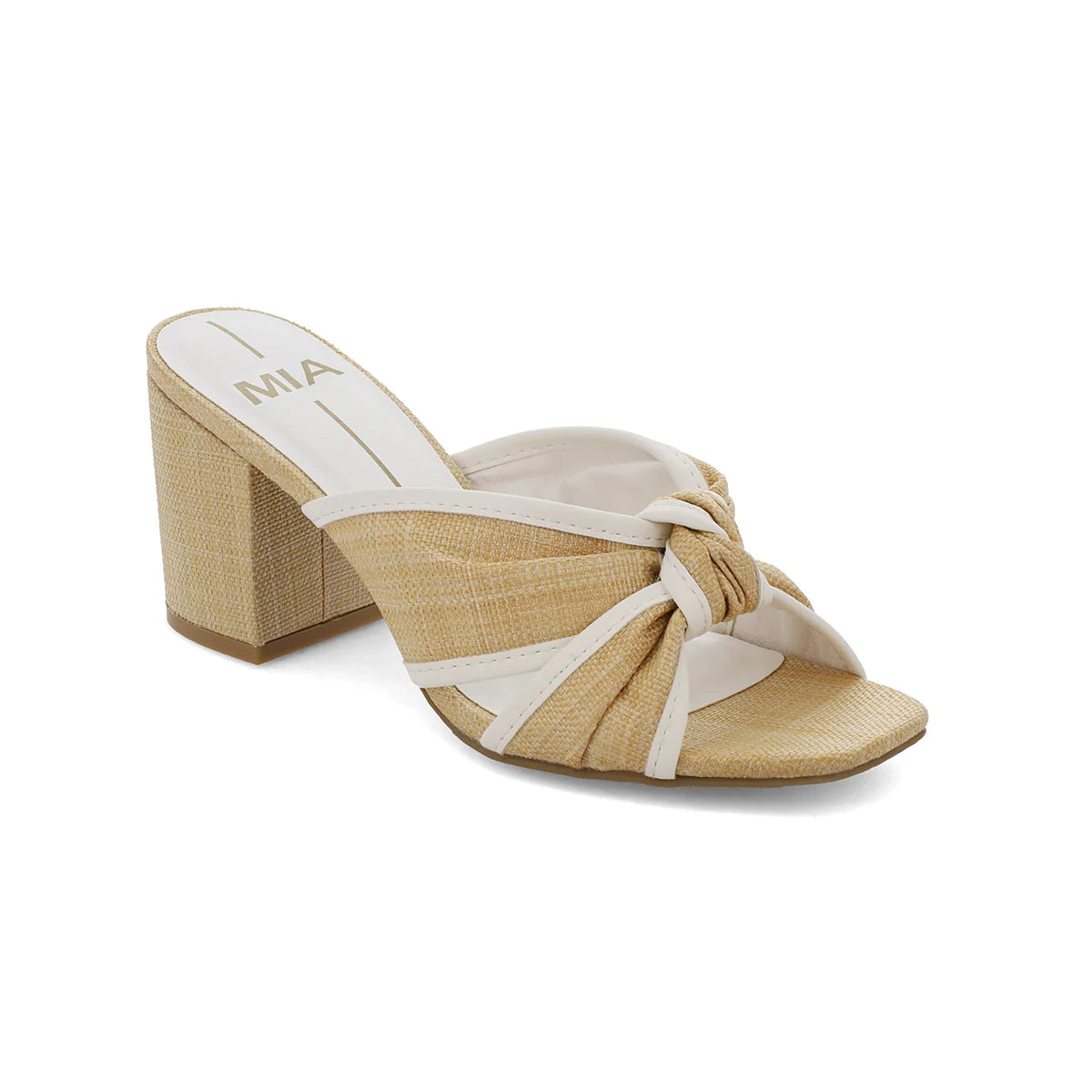 MIA Hania Natural Raffia Women's Heel