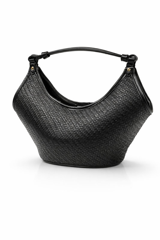 Jade Woven Hobo Mini Bag