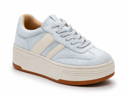 Madden Girl Livvyy Women's Lt Blue Platform Sneakers