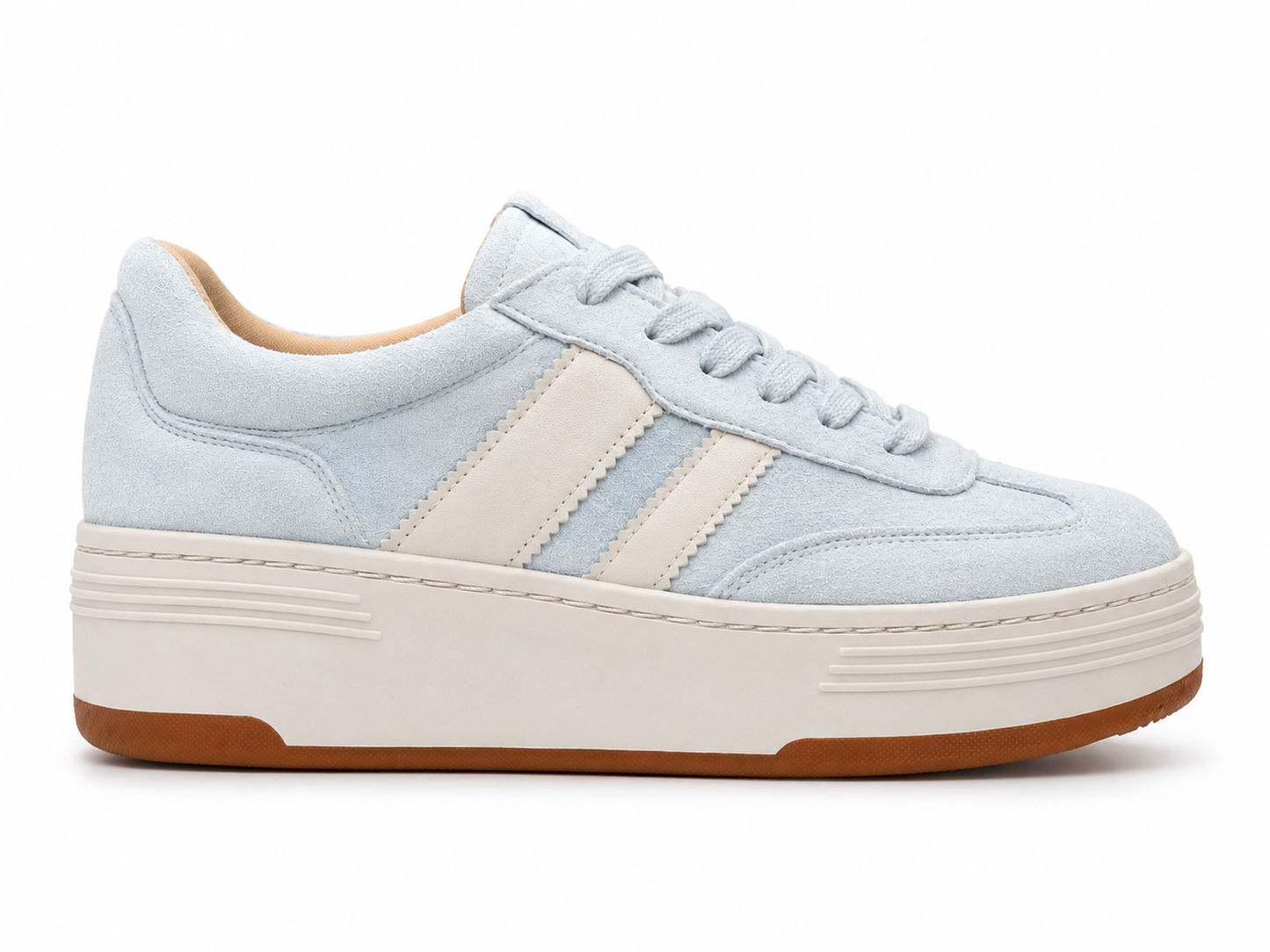 Madden Girl Livvyy Women's Lt Blue Platform Sneakers