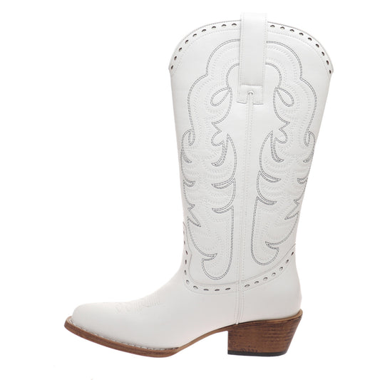 Pierre Dumas Dixie 2 White Women's Boot