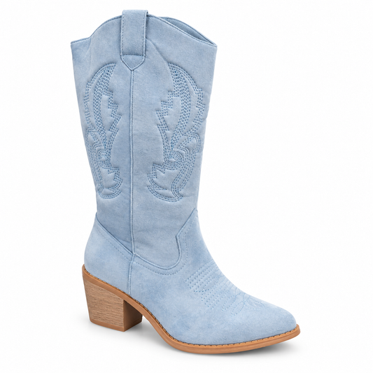 Pierre Dumas Wilder-1 Light Blue Women's Boot