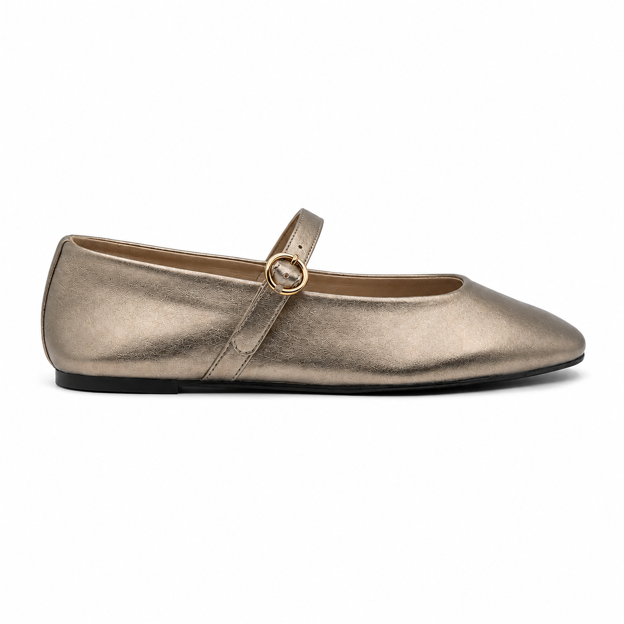 Shu Shop Annabelle Gold Women's Flat