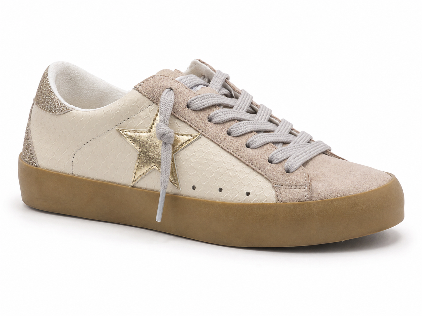 Shu Shop Paula Women's Sneaker Bone Snake