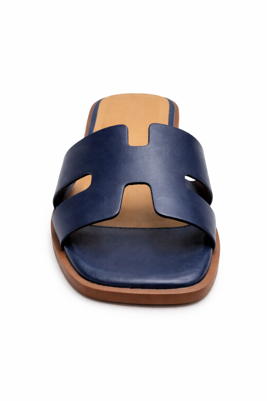 Soda Knit-S Navy Women's Sandal