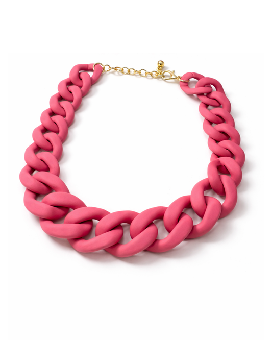 Chunky Acrylic Chain Necklace