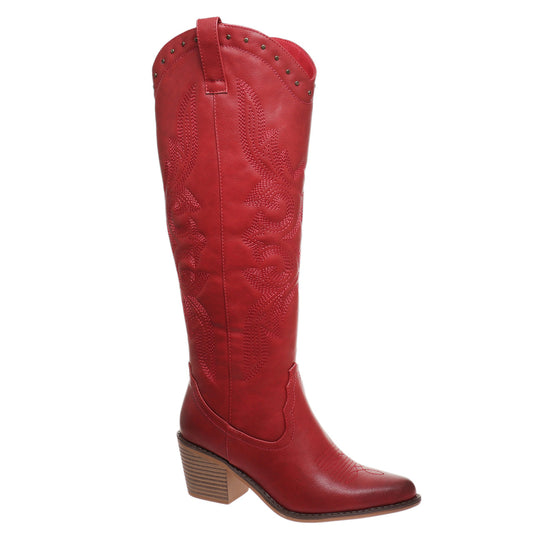 Pierre Dumas Whitney 6 Red Women's Boot